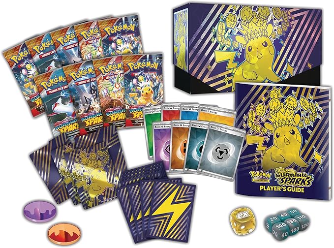 Pokemon Trading Card Games Scarlet & Violet 8 Surging Sparks Elite Trainer Box