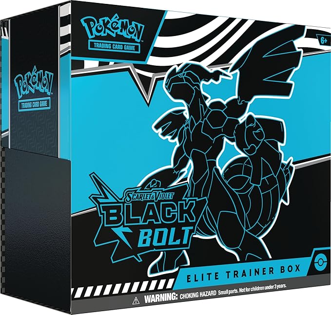 Pokemon TCG: Scarlet & Violet - Black Bolt Elite Trainer Box! (ETB)