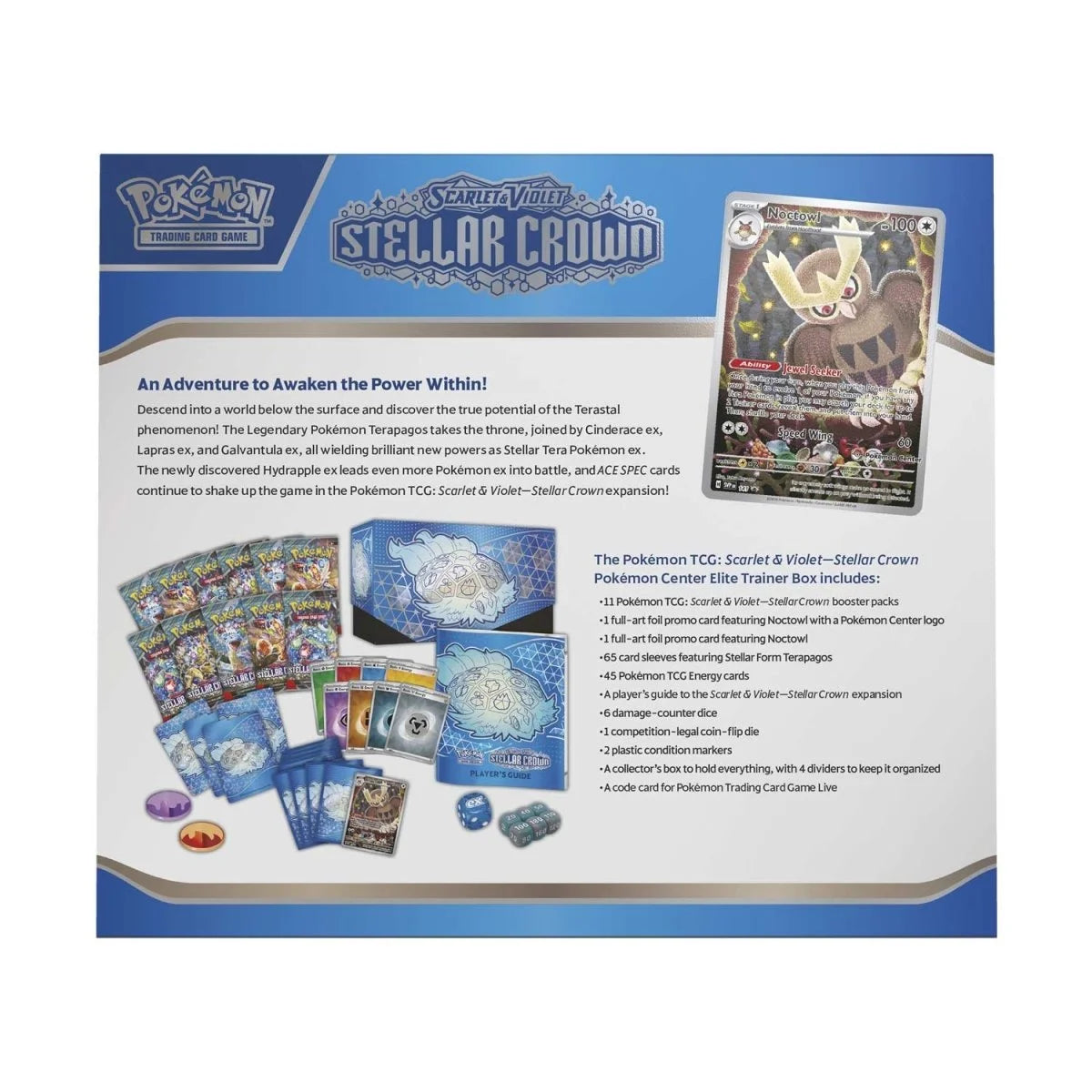 Pokemon TCG: Scarlet & Violet - Stellar Crown Pokemon Center Elite Trainer Box