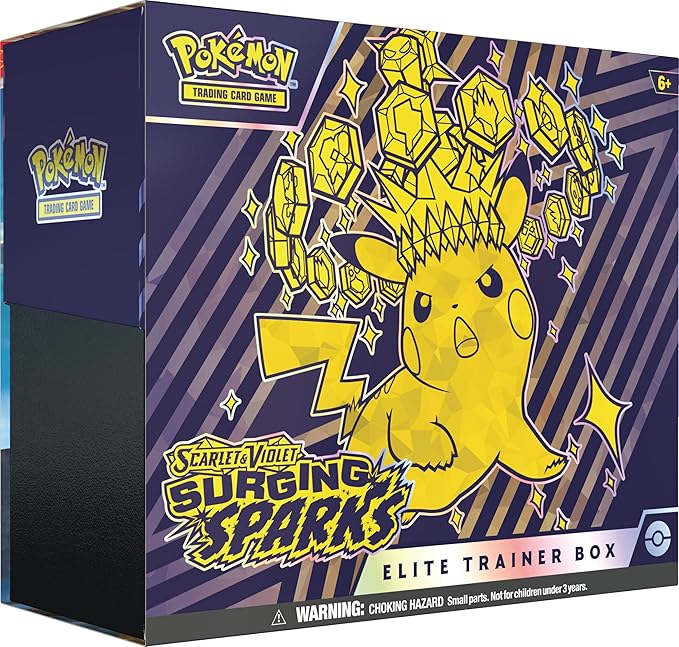 Pokemon Trading Card Games Scarlet & Violet 8 Surging Sparks Elite Trainer Box