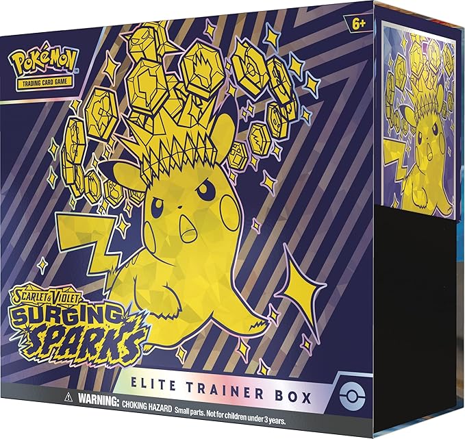 Pokemon Trading Card Games Scarlet & Violet 8 Surging Sparks Elite Trainer Box