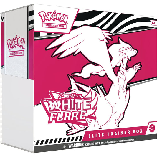 Pokemon TCG Scarlet & Violet 10.5 White Flare Elite Trainer Box